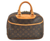 Authentic Louis Vuitton Monogram Trouville Hand Bag Purse M42228 LV 2331K