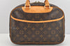 Authentic Louis Vuitton Monogram Trouville Hand Bag Purse M42228 LV 2331K