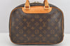 Authentic Louis Vuitton Monogram Trouville Hand Bag Purse M42228 LV 2331K