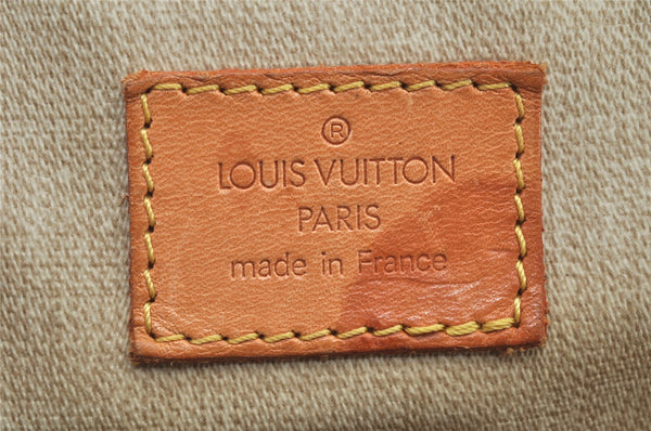 Authentic Louis Vuitton Monogram Trouville Hand Bag Purse M42228 LV 2331K