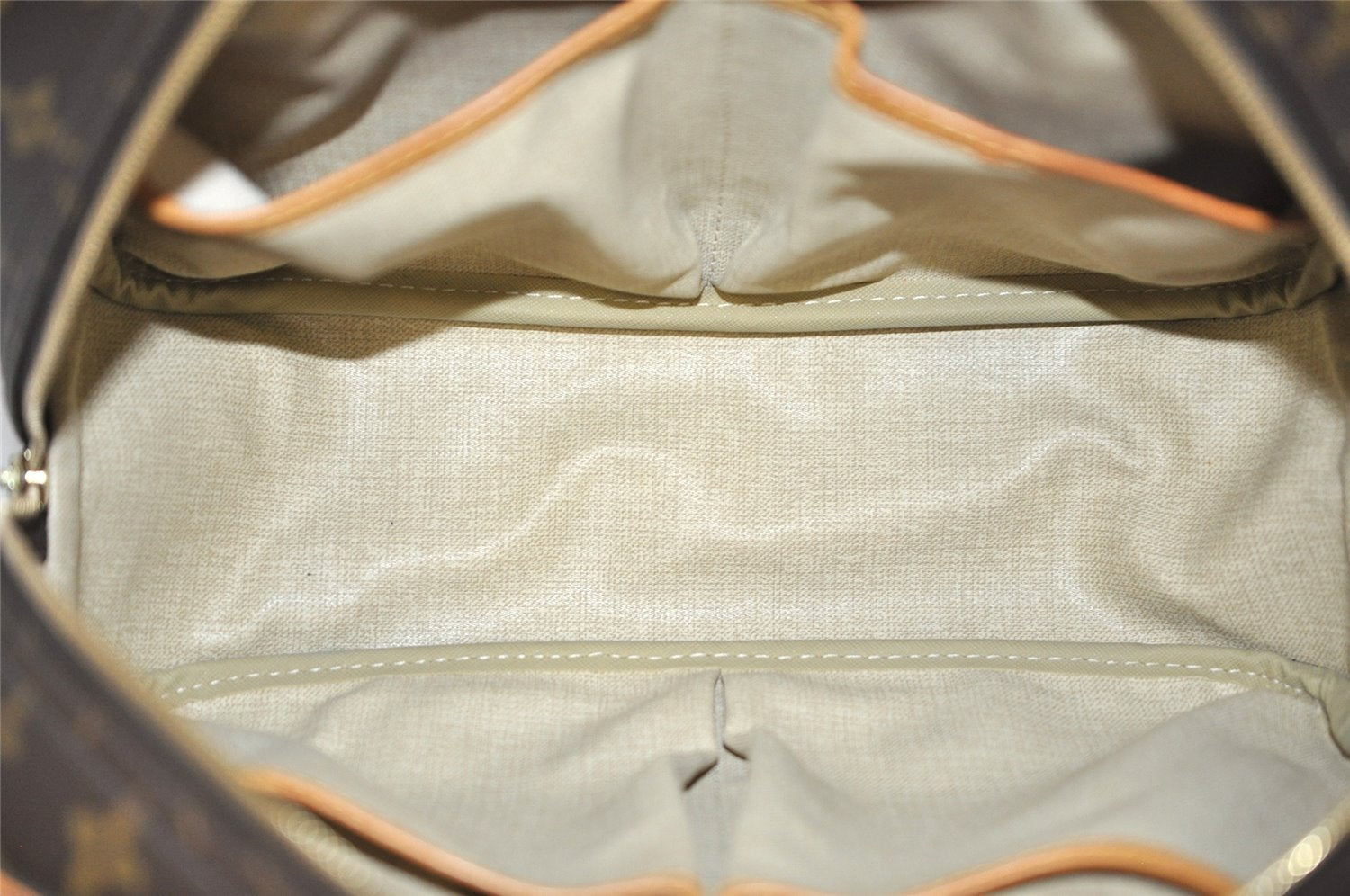 Authentic Louis Vuitton Monogram Trouville Hand Bag Purse M42228 LV 2331K