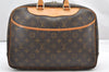 Authentic Louis Vuitton Monogram Deauville Hand Bag M47270 LV 2336K