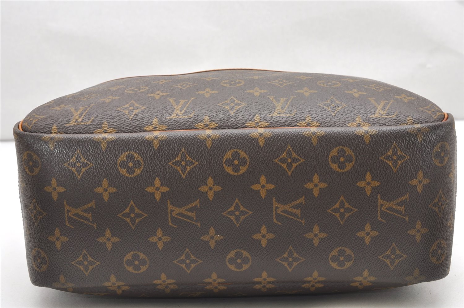 Authentic Louis Vuitton Monogram Deauville Hand Bag M47270 LV 2336K