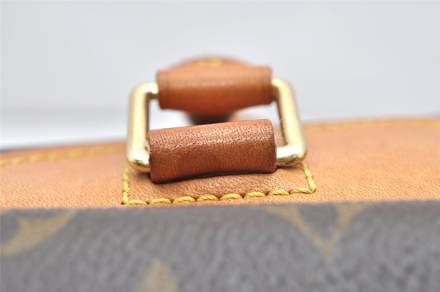 Authentic Louis Vuitton Monogram Deauville Hand Bag M47270 LV 2336K