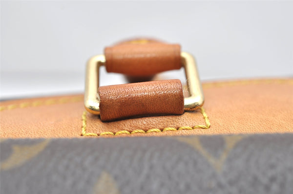 Authentic Louis Vuitton Monogram Deauville Hand Bag M47270 LV 2336K