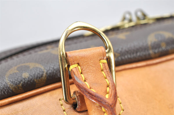 Authentic Louis Vuitton Monogram Deauville Hand Bag M47270 LV 2336K