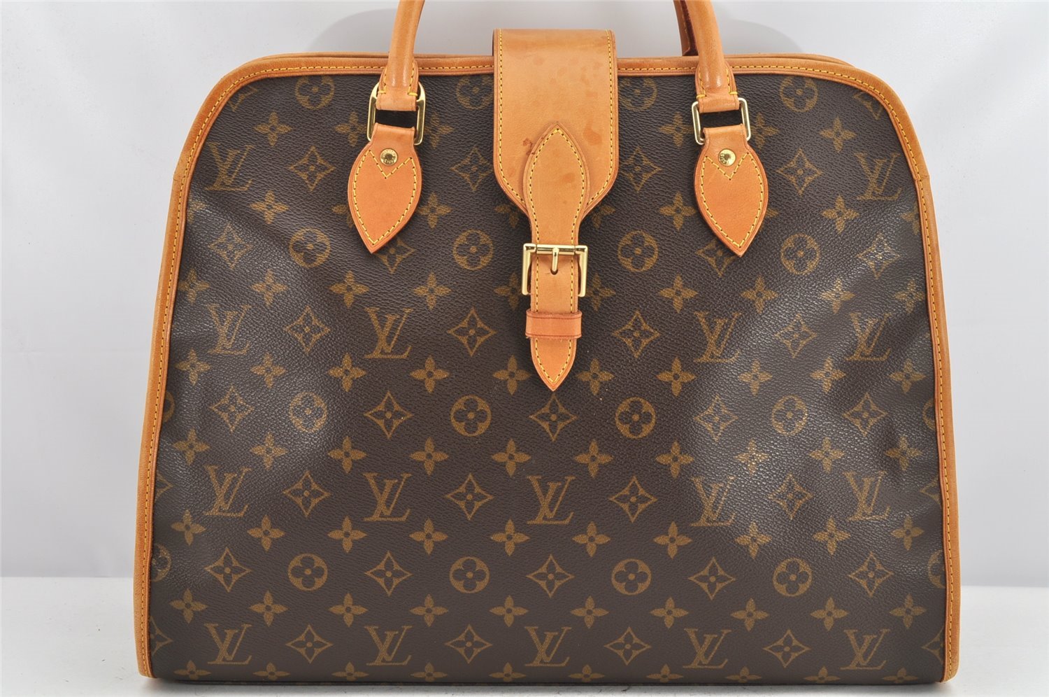 Authentic Louis Vuitton Monogram Rivoli Business Hand Bag M53380 LV 2337K