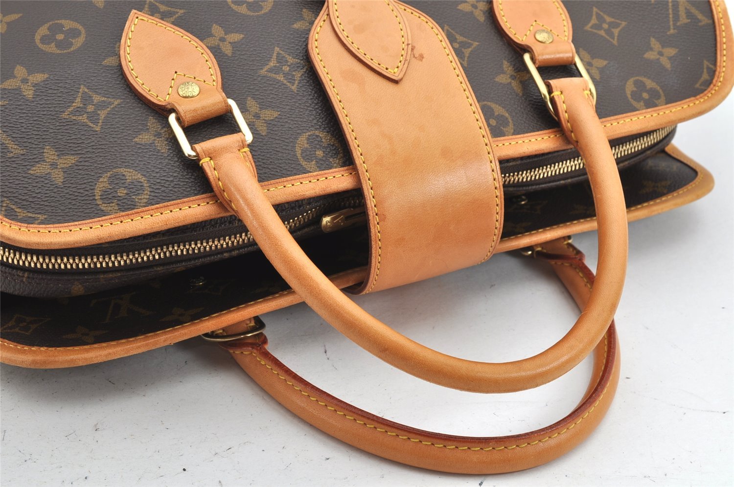 Authentic Louis Vuitton Monogram Rivoli Business Hand Bag M53380 LV 2337K