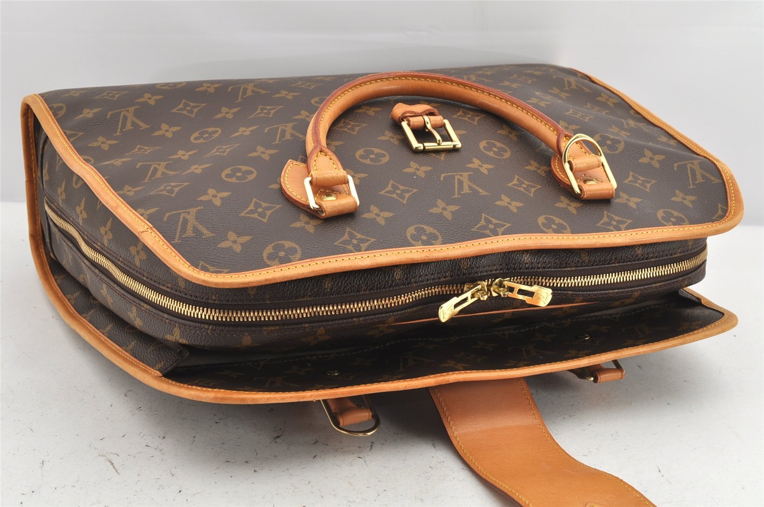 Authentic Louis Vuitton Monogram Rivoli Business Hand Bag M53380 LV 2337K