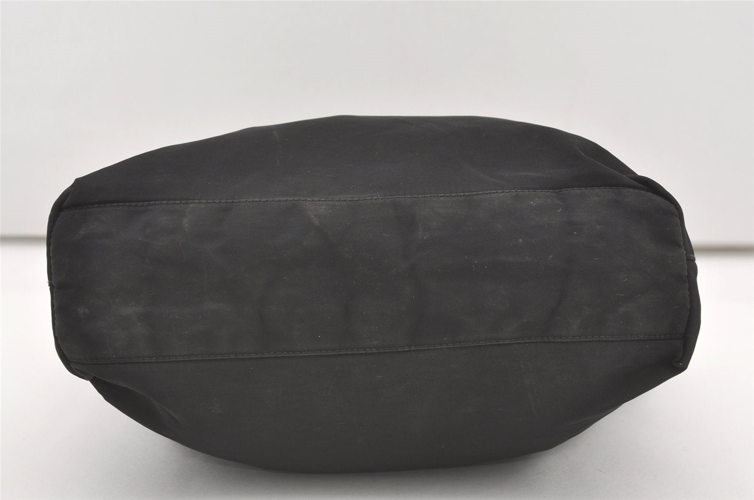 Authentic PRADA Vintage Nylon Tessuto Shoulder Hand Bag Purse Black Junk 2338J