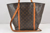 Authentic Louis Vuitton Monogram Sac Shopping PM Tote Bag M51108 LV Junk 2338K