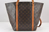 Authentic Louis Vuitton Monogram Sac Shopping PM Tote Bag M51108 LV Junk 2338K