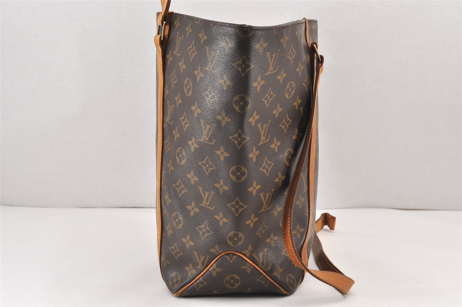 Authentic Louis Vuitton Monogram Sac Shopping PM Tote Bag M51108 LV Junk 2338K