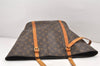 Authentic Louis Vuitton Monogram Sac Shopping PM Tote Bag M51108 LV Junk 2338K