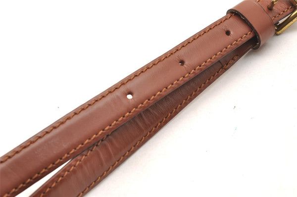 Authentic Louis Vuitton Leather Shoulder Strap Brown 39-45.9" LV 2339J