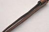 Authentic Louis Vuitton Leather Shoulder Strap Brown 39-45.9" LV 2339J