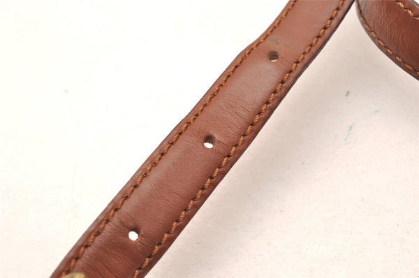 Authentic Louis Vuitton Leather Shoulder Strap Brown 39-45.9" LV 2339J