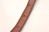 Authentic Louis Vuitton Leather Shoulder Strap Brown 39-45.9" LV 2339J