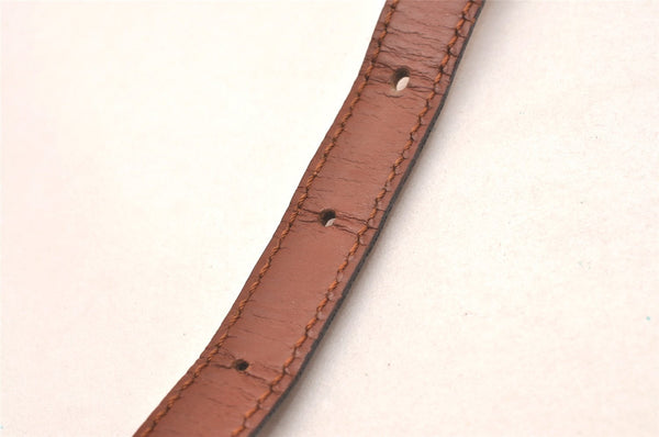 Authentic Louis Vuitton Leather Shoulder Strap Brown 39-45.9" LV 2339J