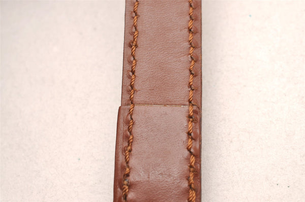 Authentic Louis Vuitton Leather Shoulder Strap Brown 39-45.9" LV 2339J