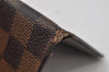 Authentic Louis Vuitton Damier Porte 2 Cartes Vertical Card Case N60533 LV 2340J