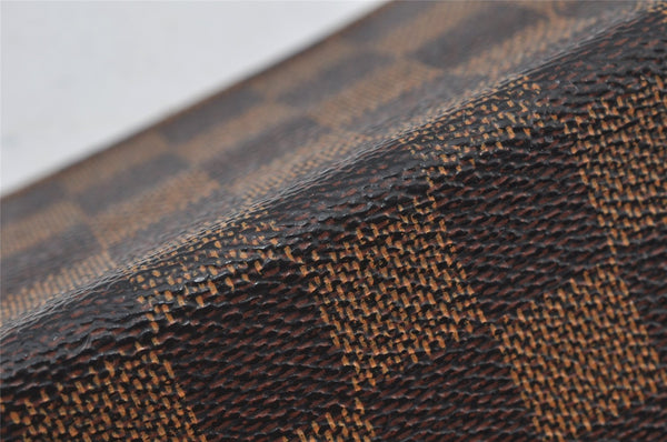 Authentic Louis Vuitton Damier Porte 2 Cartes Vertical Card Case N60533 LV 2340J