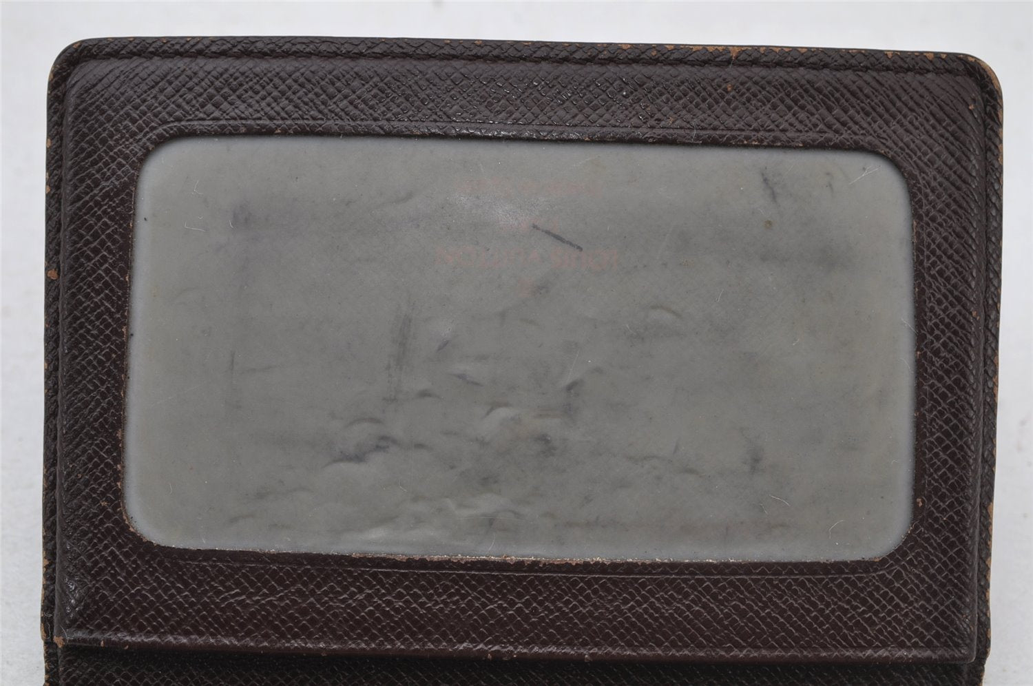 Authentic Louis Vuitton Damier Porte 2 Cartes Vertical Card Case N60533 LV 2340J