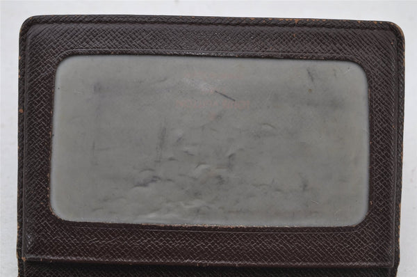 Authentic Louis Vuitton Damier Porte 2 Cartes Vertical Card Case N60533 LV 2340J