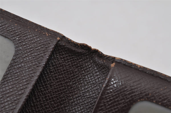 Authentic Louis Vuitton Damier Porte 2 Cartes Vertical Card Case N60533 LV 2340J