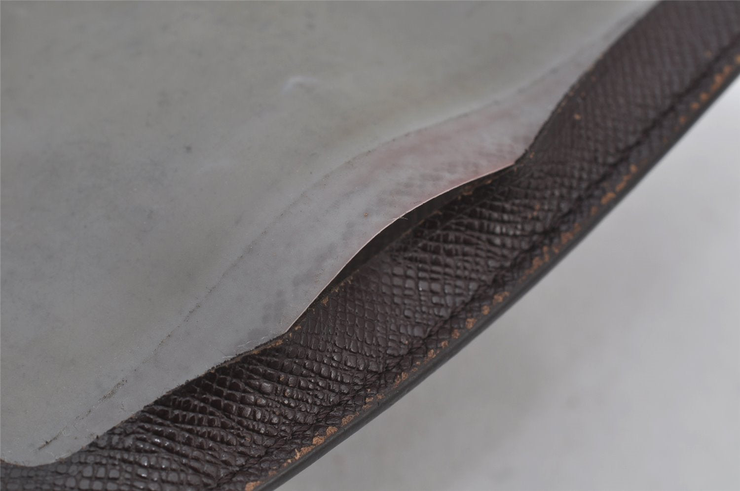 Authentic Louis Vuitton Damier Porte 2 Cartes Vertical Card Case N60533 LV 2340J