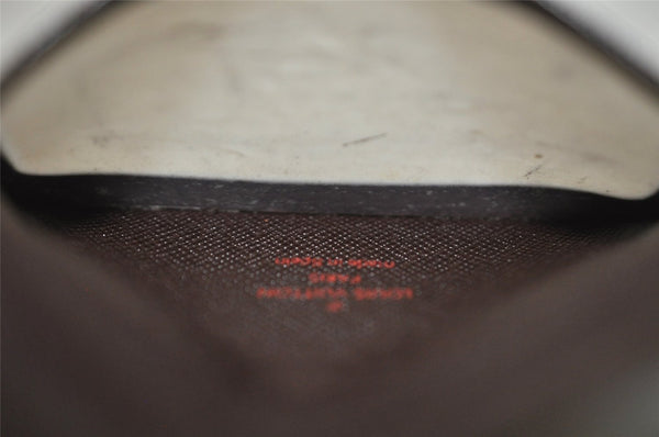 Authentic Louis Vuitton Damier Porte 2 Cartes Vertical Card Case N60533 LV 2340J