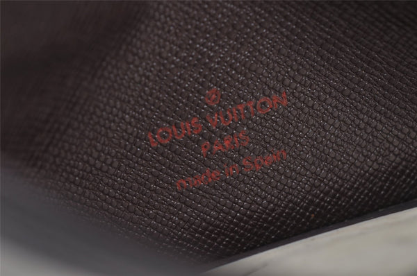 Authentic Louis Vuitton Damier Porte 2 Cartes Vertical Card Case N60533 LV 2340J