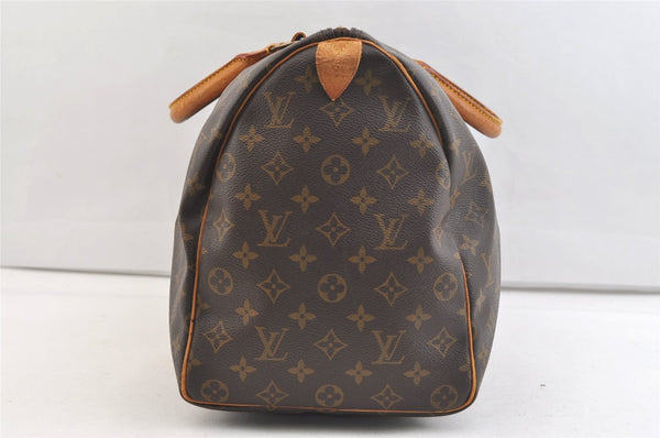 Authentic Louis Vuitton Monogram Keepall 45 Travel Boston Bag M41428 LV 2340K