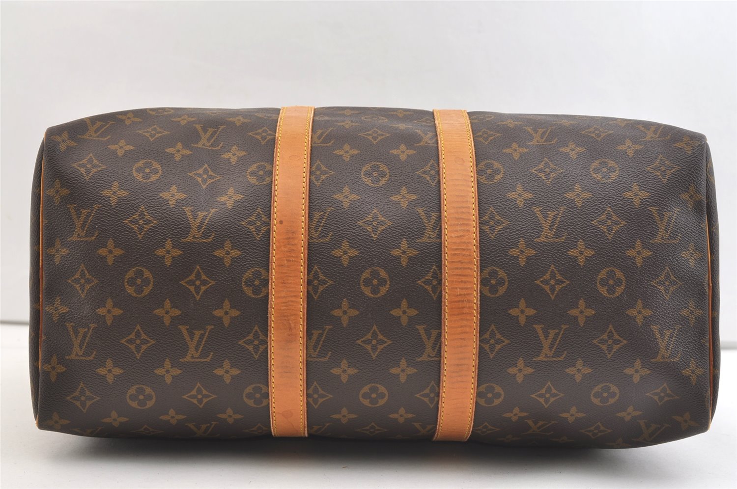 Authentic Louis Vuitton Monogram Keepall 45 Travel Boston Bag M41428 LV 2340K