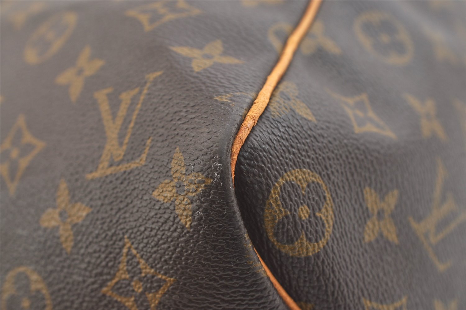 Authentic Louis Vuitton Monogram Keepall 45 Travel Boston Bag M41428 LV 2340K