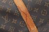 Authentic Louis Vuitton Monogram Keepall 45 Travel Boston Bag M41428 LV 2340K