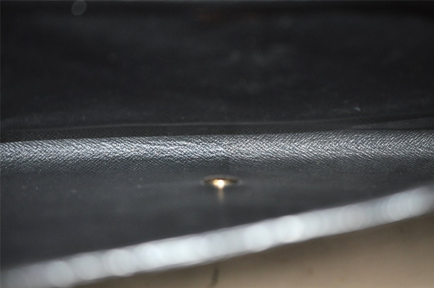 Authentic Louis Vuitton Epi Arts Deco Clutch Hand Bag Black M52632 LV 2341I