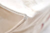 Authentic GUCCI Ouroboros Logo Tote Hand Bag Canvas 484690 White 2341K