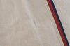 Authentic GUCCI Ouroboros Logo Tote Hand Bag Canvas 484690 White 2341K