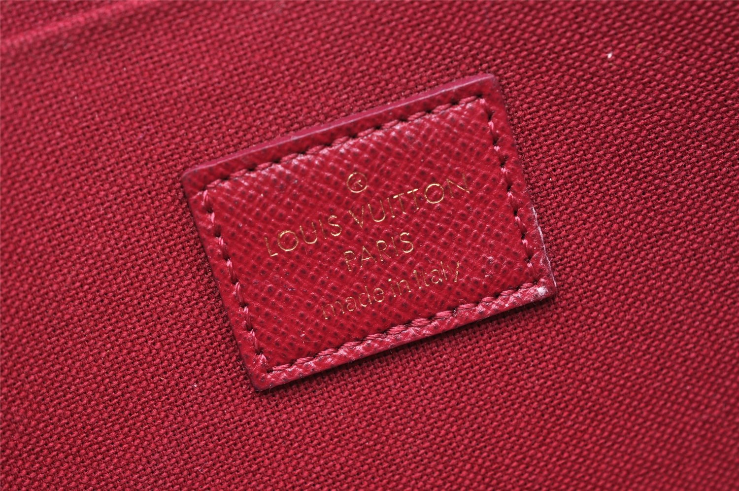 Authentic Louis Vuitton Monogram Pochette Felicie Shoulder Bag M61276 LV 2342I