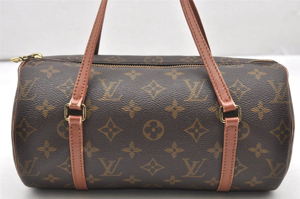 Authentic Louis Vuitton Monogram Papillon 26 Hand Bag Old Model LV 2342K