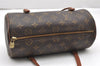 Authentic Louis Vuitton Monogram Papillon 26 Hand Bag Old Model LV 2342K