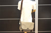 Authentic GUCCI Shoulder Cross Body Bag GG PVC Leather 201732 Brown 2343I