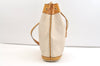 Authentic GUCCI Micro GG PVC Leather Shoulder Cross Drawstring Bag Beige 2343K