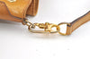 Authentic GUCCI Micro GG PVC Leather Shoulder Cross Drawstring Bag Beige 2343K