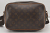 Authentic Louis Vuitton Monogram Reporter PM Shoulder Cross Bag M45254 LV 2344J