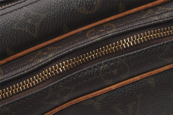 Authentic Louis Vuitton Monogram Reporter PM Shoulder Cross Bag M45254 LV 2344J