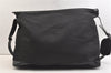 Authentic GUCCI Vintage Shoulder Cross Body Bag Nylon Leather Black 2344K