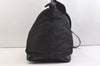 Authentic GUCCI Vintage Shoulder Cross Body Bag Nylon Leather Black 2344K