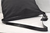 Authentic GUCCI Vintage Shoulder Cross Body Bag Nylon Leather Black 2344K